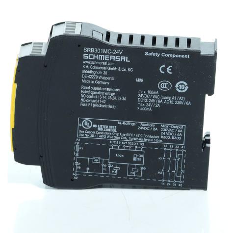 Sicherheits-Relais-Baustein SRB301MC-24V Neu OVP
